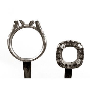 Anniversary Ring Jewelry Model