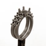 Bridal ring jewelry model round 1.00 ct