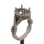 Gemstone Ring Jewelry Model