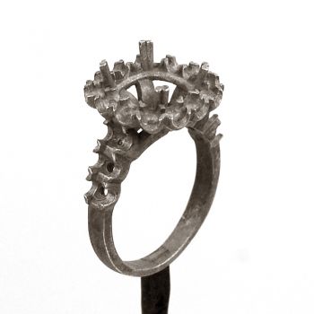 Jewelry Model Ring Cushion 2.50 ct