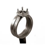 Bridal rings jewelry model 1.00 ct