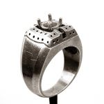 Man's Ring Jewelry Model
